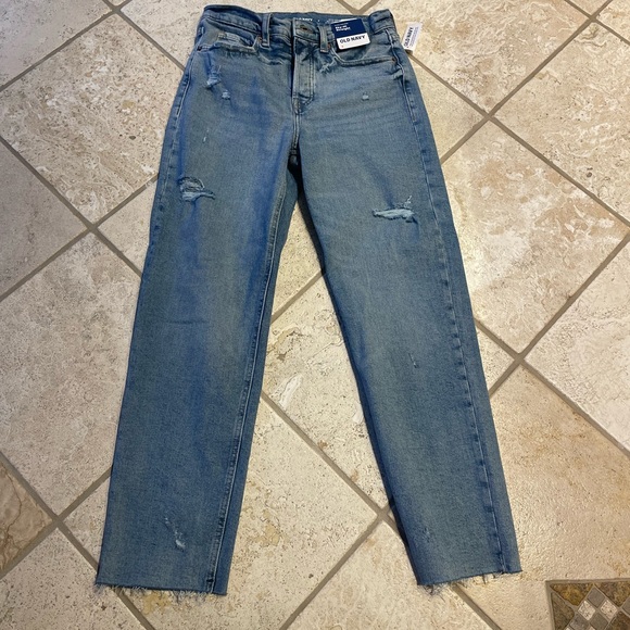 High Rise Straight Jeans - Picture 2 of 4